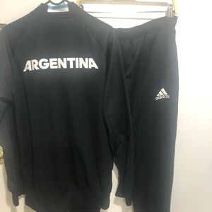 ADIDAS Argentina climate cool track Jacket.